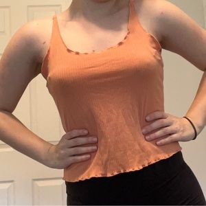 Listicle M Orange Tank Top